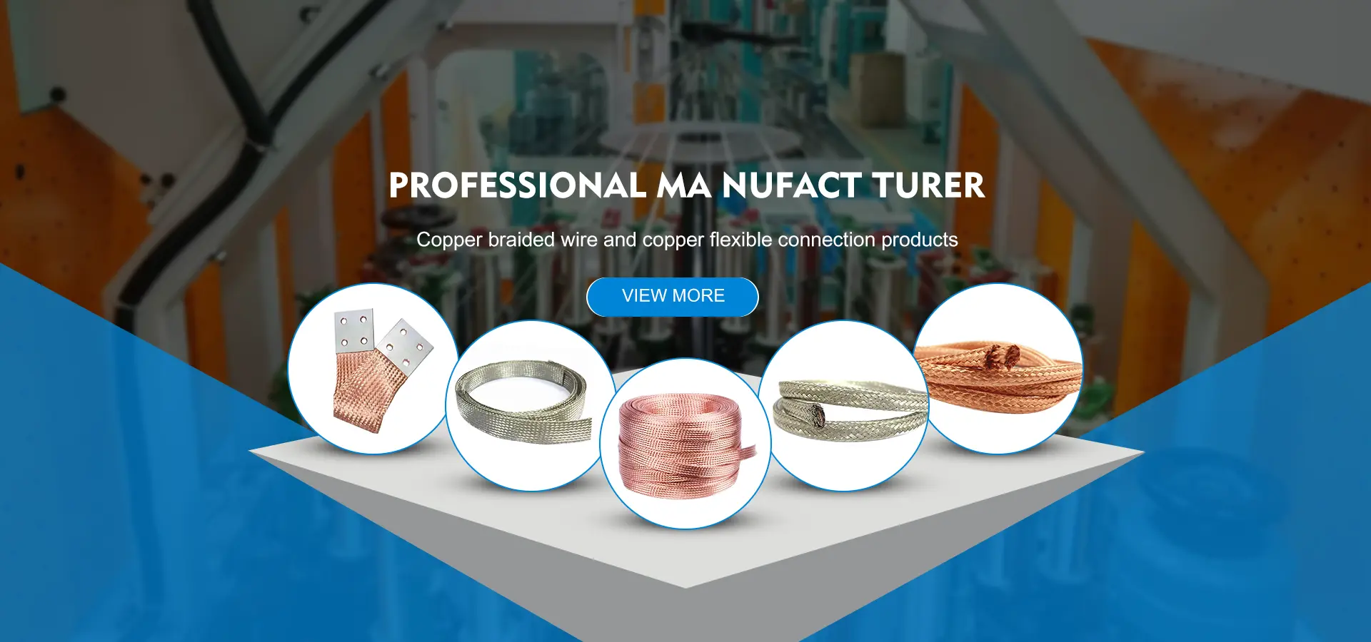 Kopparflätade trådar Tillverkare